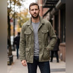 Gap Men's Utility Field Military Jacket Size L
